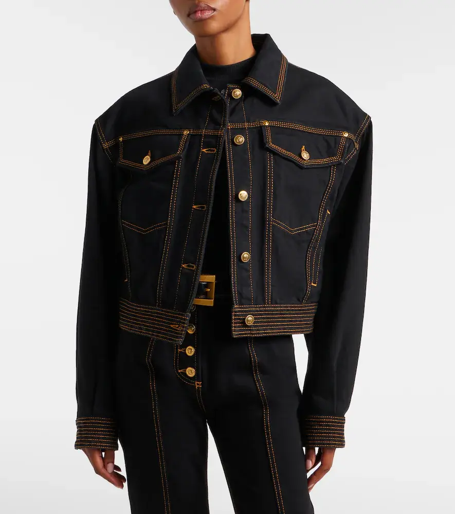 Versace Medusa denim jacket | Thumbnail 5 Versace Medusa denim jacket | Thumbnail 5