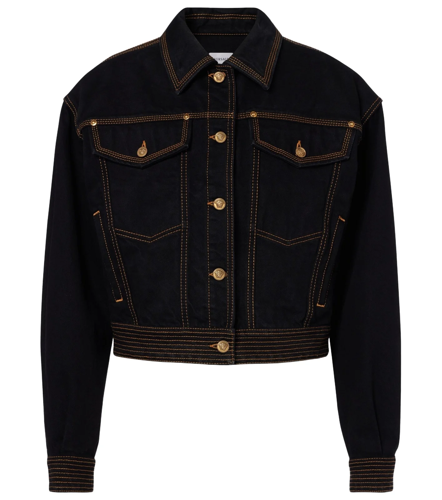 Versace Medusa denim jacket