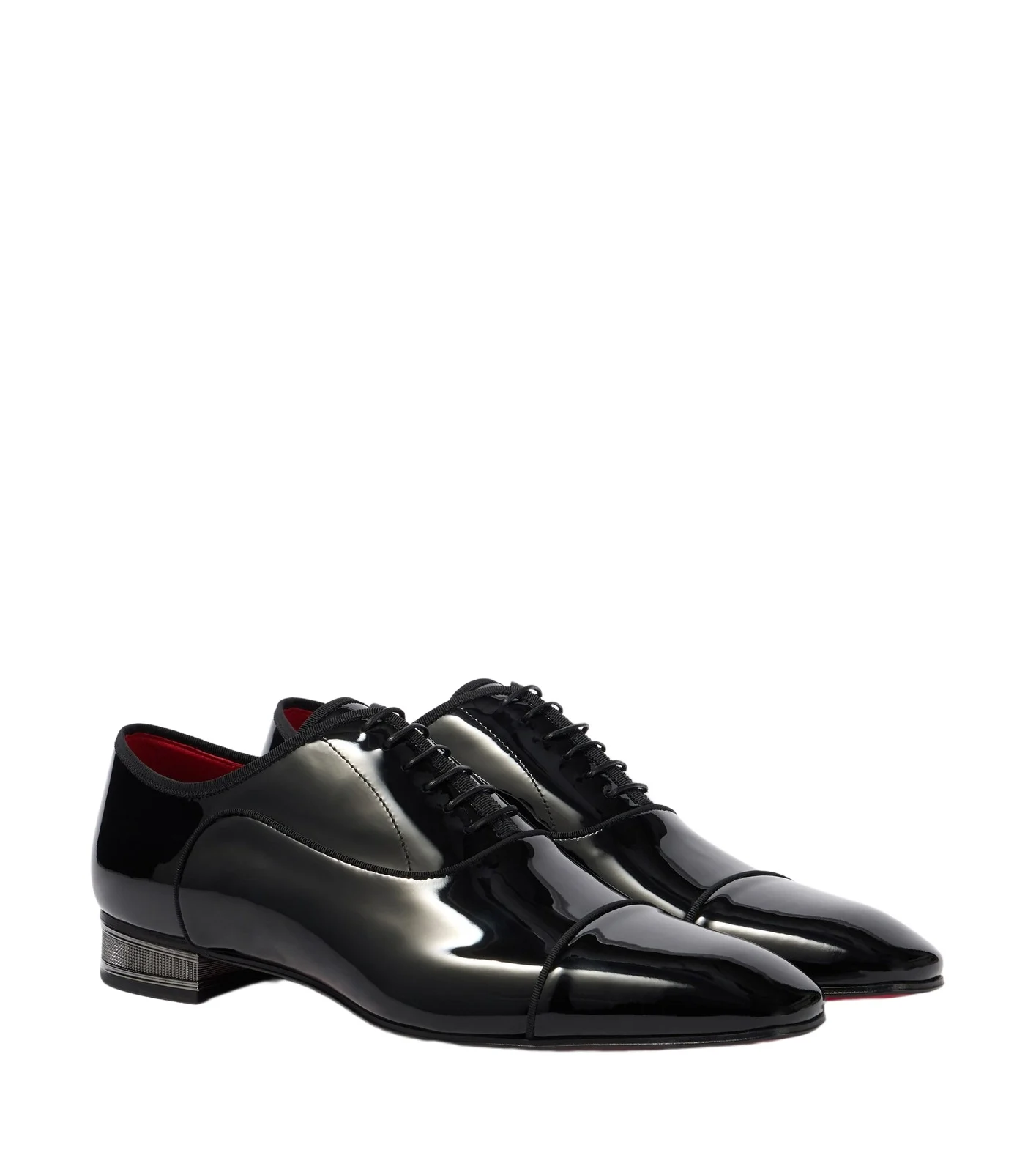Greggo Galvin patent leather Oxford shoes