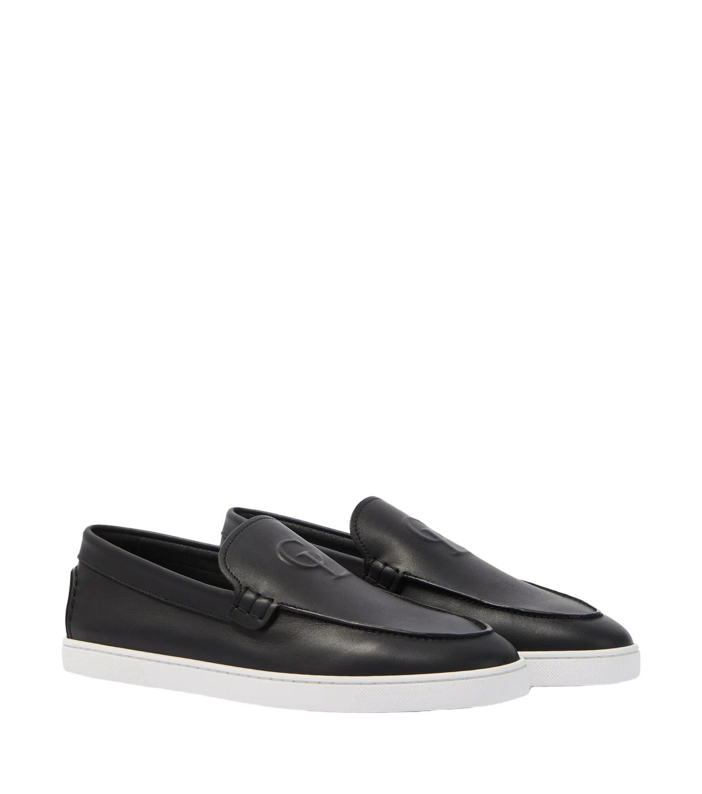 Christian Louboutin Neoclboat leather slip-on shoes
