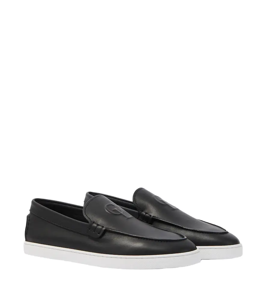 Christian Louboutin Neoclboat leather slip-on shoes | Image 1 Christian Louboutin Neoclboat leather slip-on shoes | Image 1