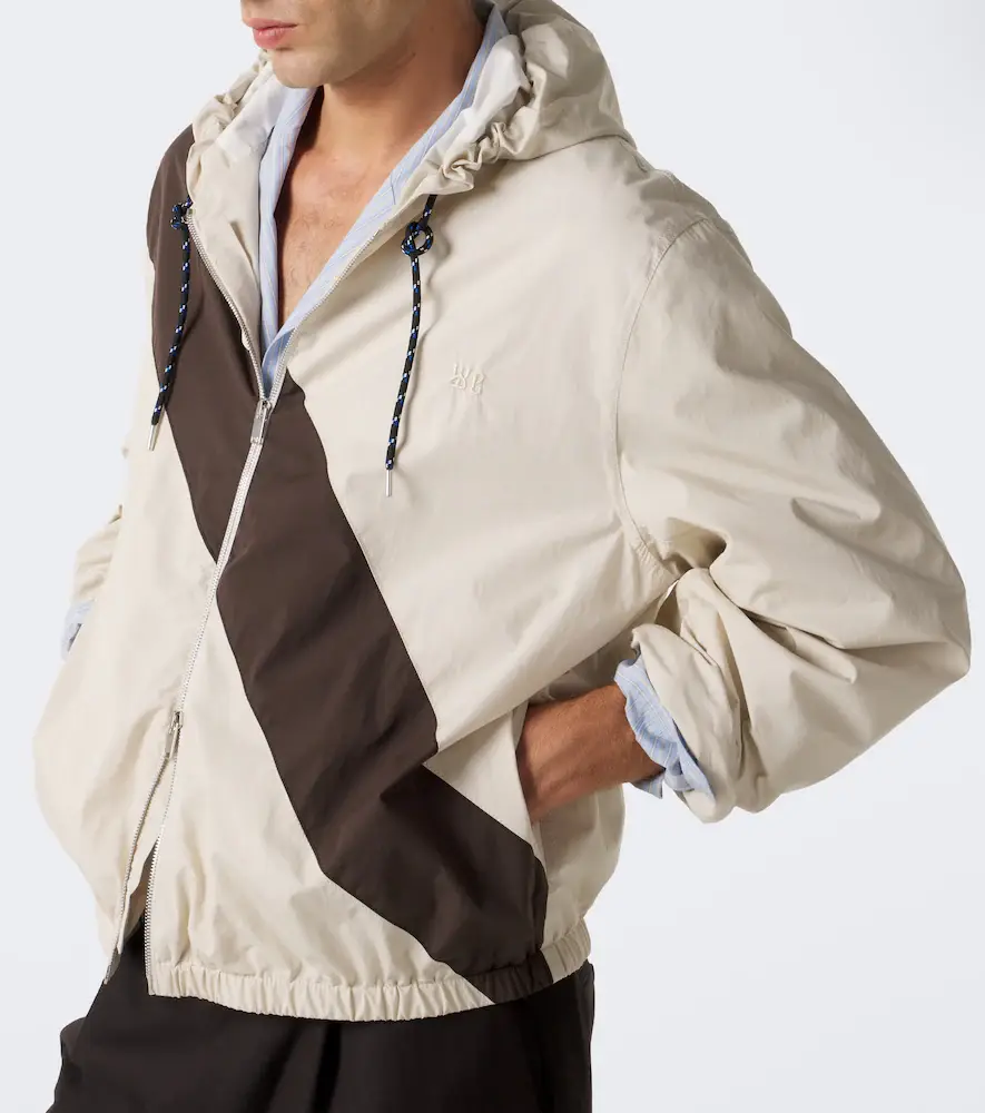 Wales Bonner Kalpa hooded cotton-blend jacket | Thumbnail 3 Wales Bonner Kalpa hooded cotton-blend jacket | Thumbnail 3