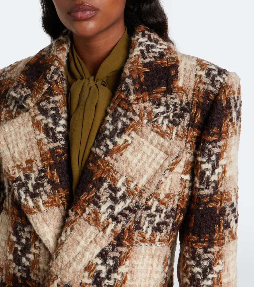 Saint Laurent Wool and mohair-blend tweed blazer | Thumbnail 5 Saint Laurent Wool and mohair-blend tweed blazer | Thumbnail 5