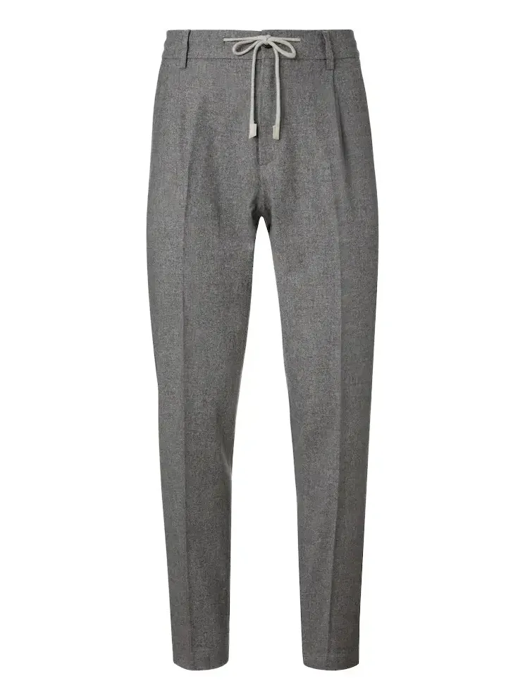 Wool, cotton, and cashmere straight pants Wool, cotton, and cashmere straight pants