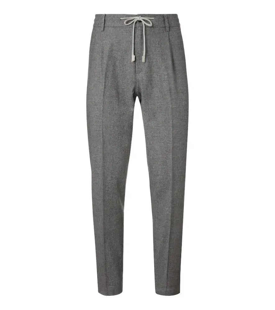 ELEVENTY Wool, cotton, and cashmere straight pants | Image 1 ELEVENTY Wool, cotton, and cashmere straight pants | Image 1
