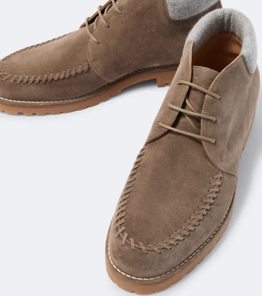 ELEVENTY Suede desert boots | Thumbnail 3