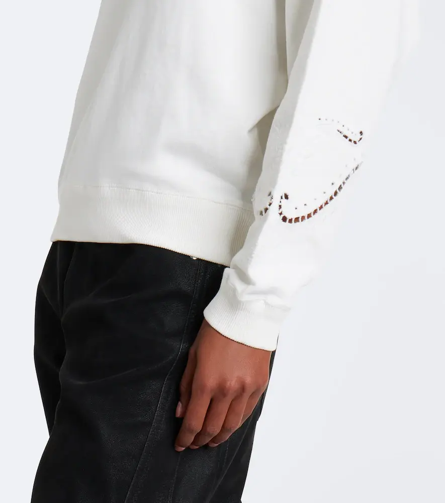 Marant Étoile Vella embroidered cotton sweatshirt | Thumbnail 8 Marant Étoile Vella embroidered cotton sweatshirt | Thumbnail 8