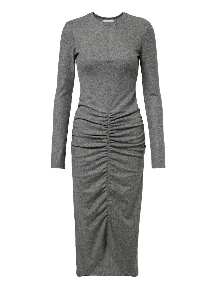 Dyling ruched jersey midi dress Dyling ruched jersey midi dress