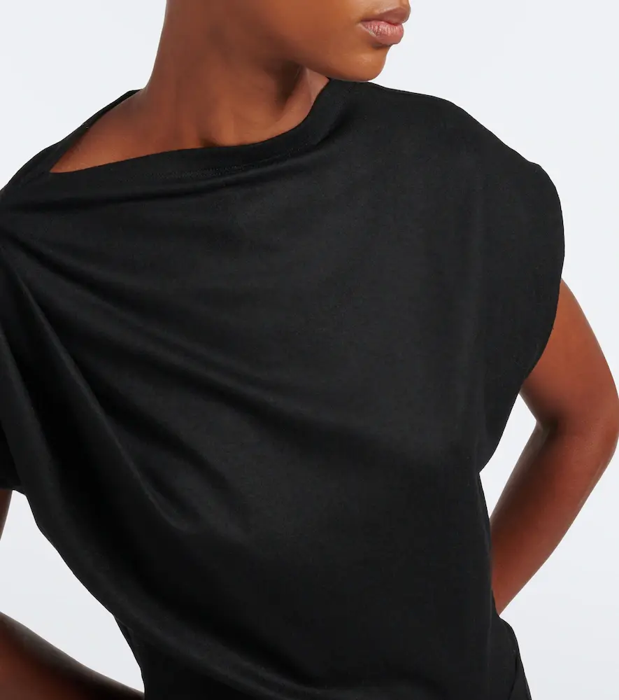 Marant Étoile Naery draped jersey midi dress | Thumbnail 3