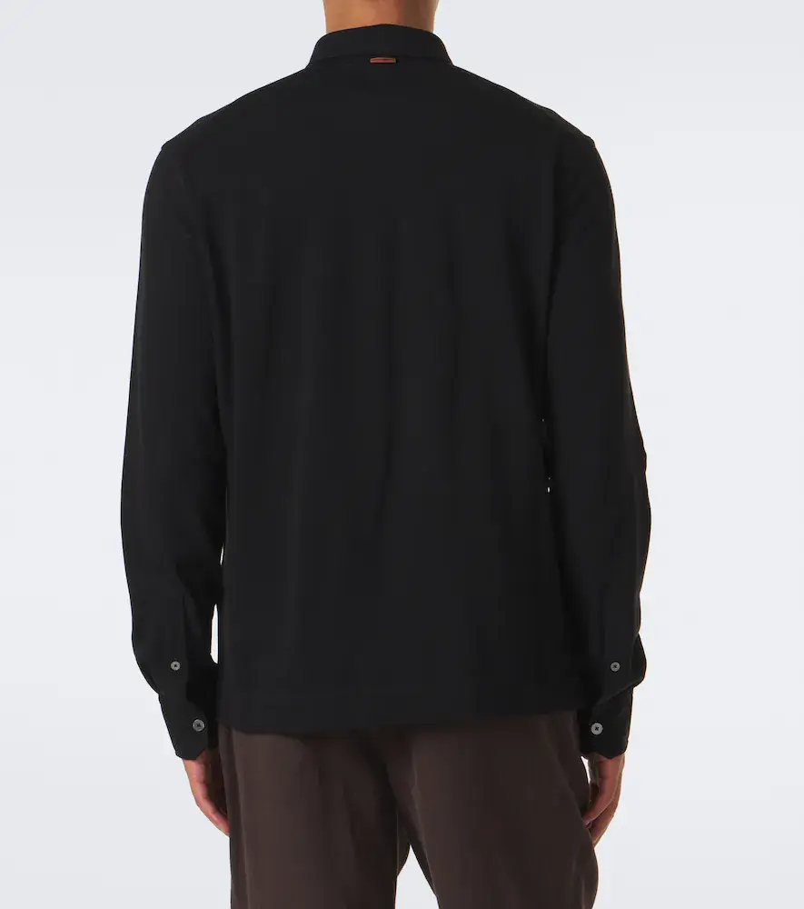 Zegna Cotton piqué polo shirt | Thumbnail 5 Zegna Cotton piqué polo shirt | Thumbnail 5