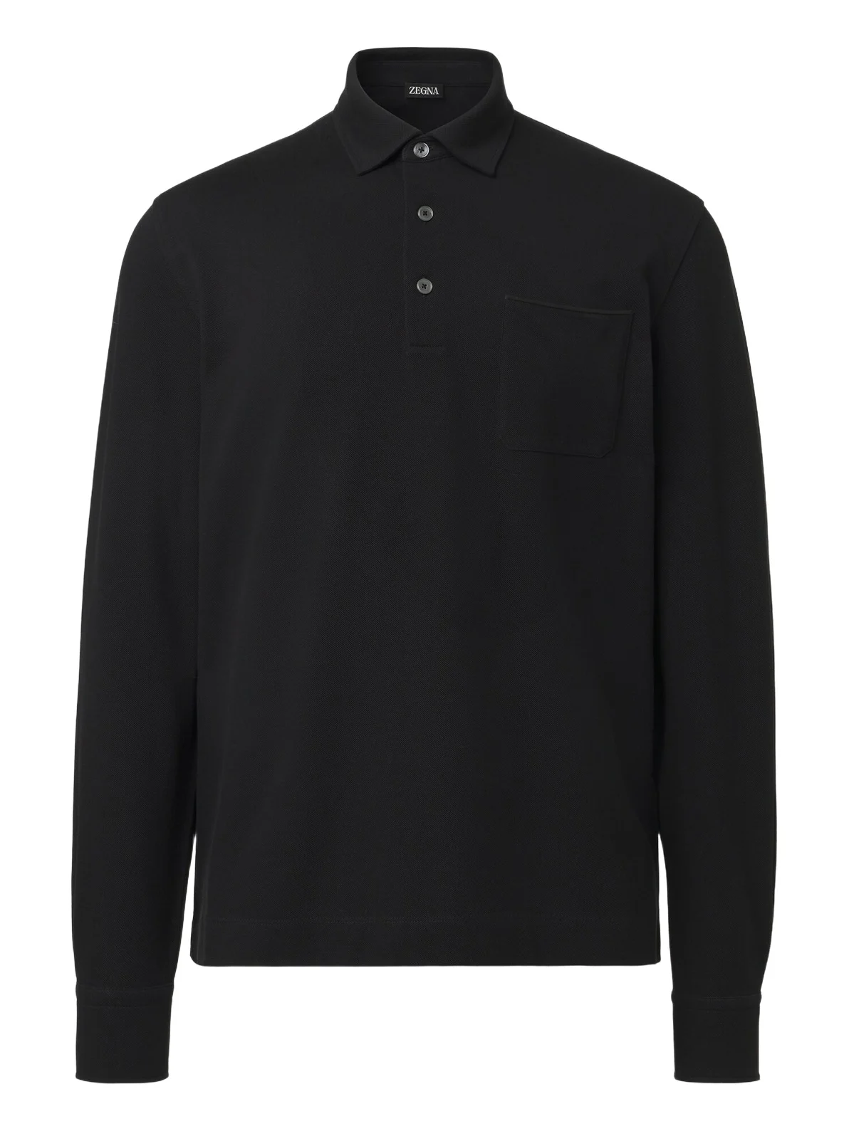 Zegna Cotton piqué polo shirt