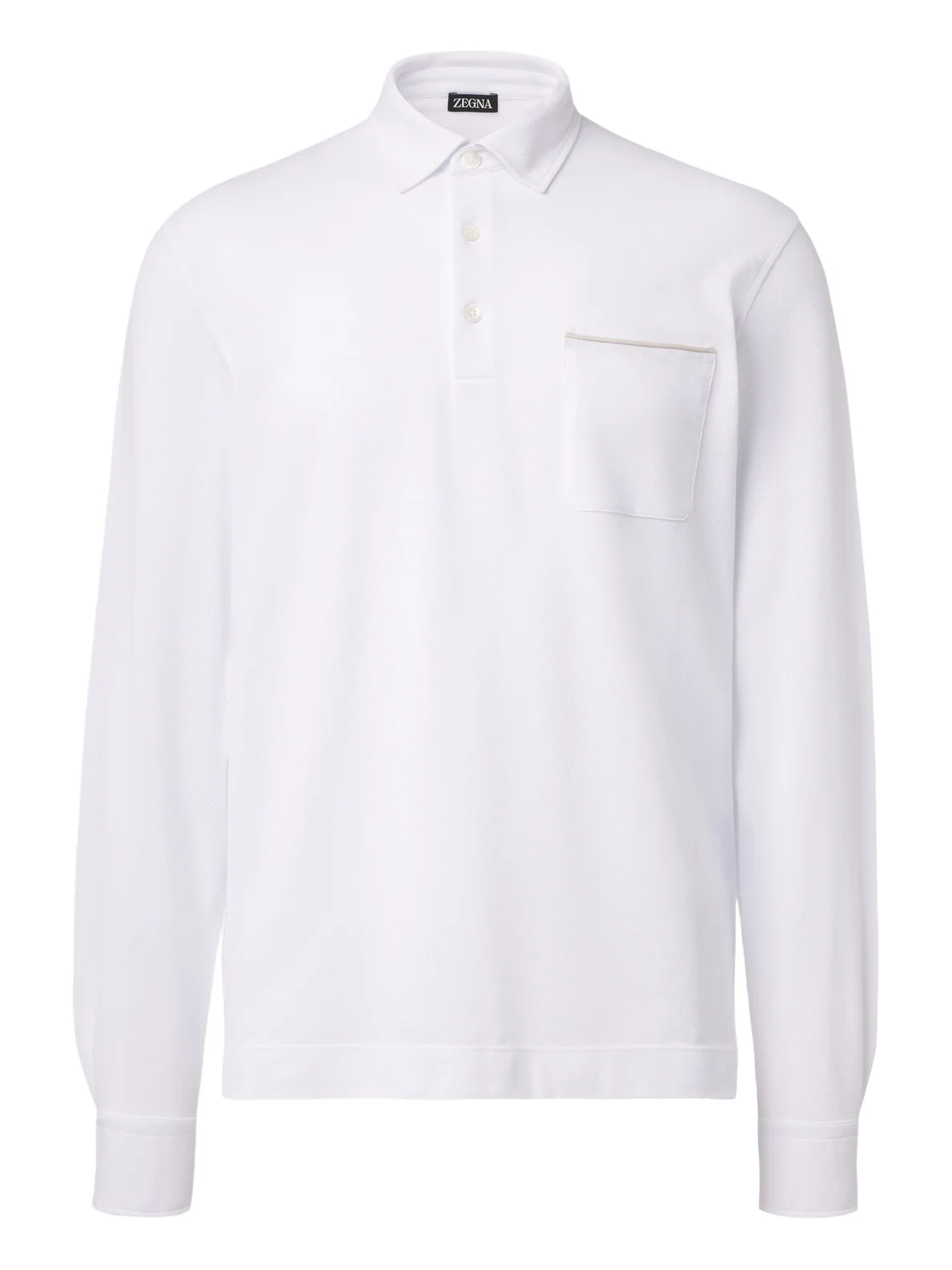 Zegna Cotton piqué polo shirt