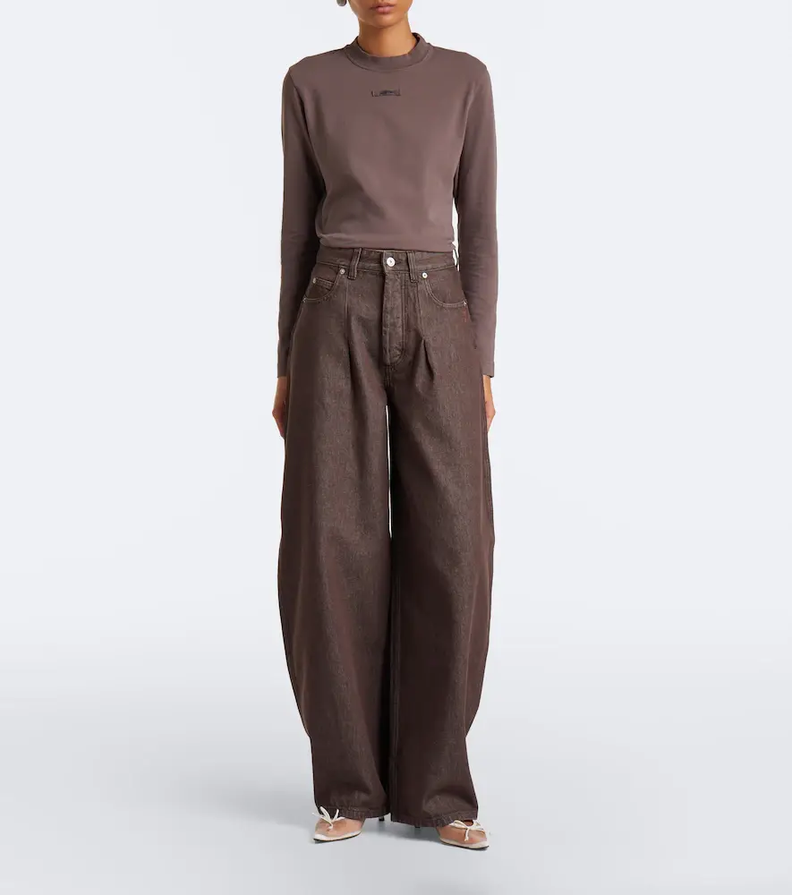 Jacquemus Ovalo barrel-leg jeans | Thumbnail 4 Jacquemus Ovalo barrel-leg jeans | Thumbnail 4