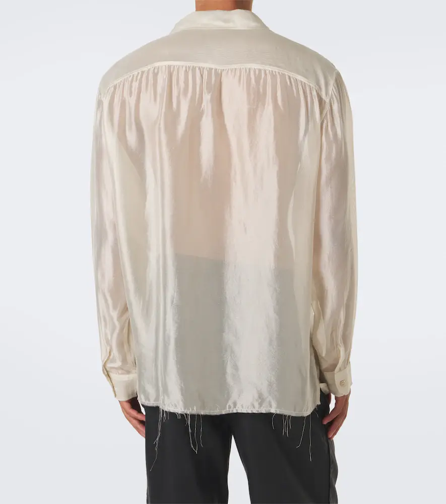 Our Legacy Every georgette tuxedo shirt | Thumbnail 2 Our Legacy Every georgette tuxedo shirt | Thumbnail 2