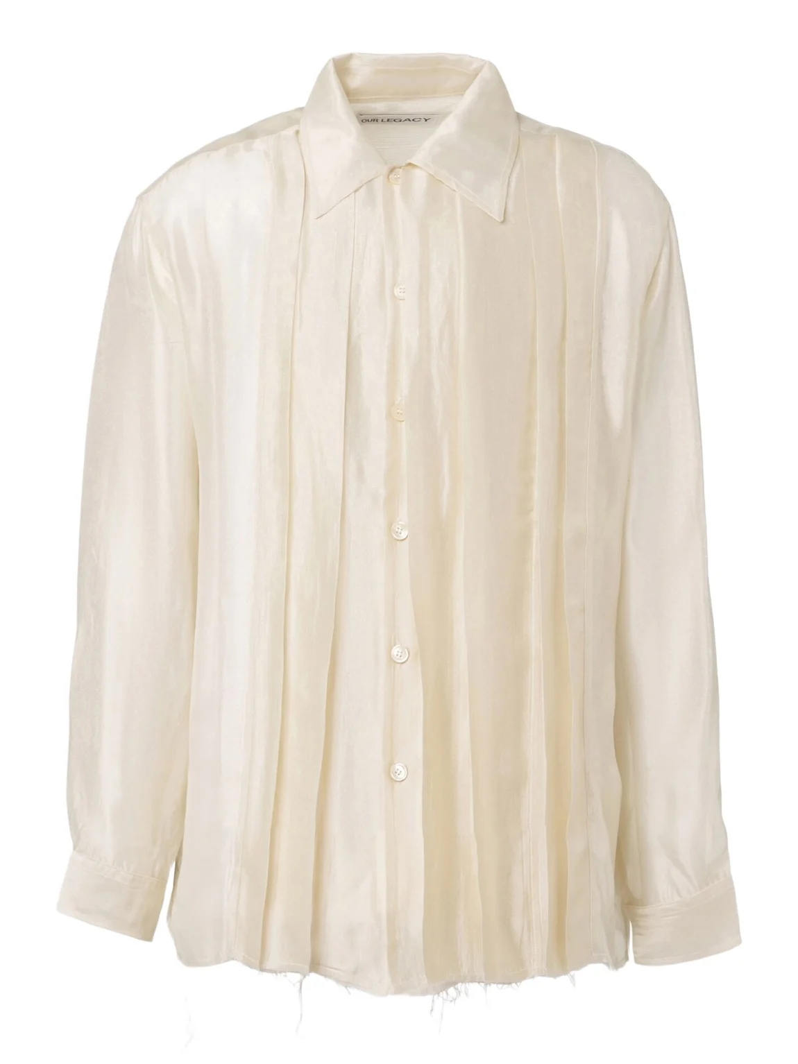 Our Legacy Every gauze tuxedo shirt