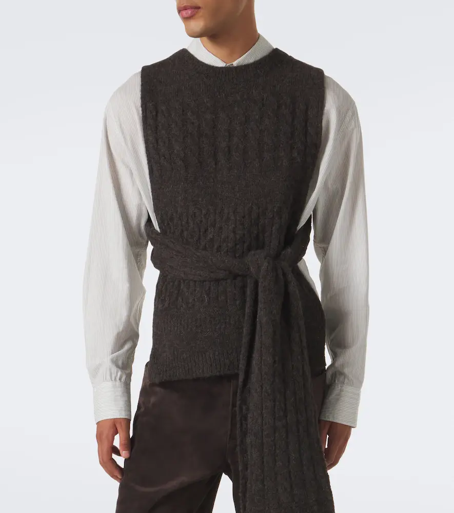 Our Legacy Wool-blend sweater vest | Thumbnail 2 Our Legacy Wool-blend sweater vest | Thumbnail 2