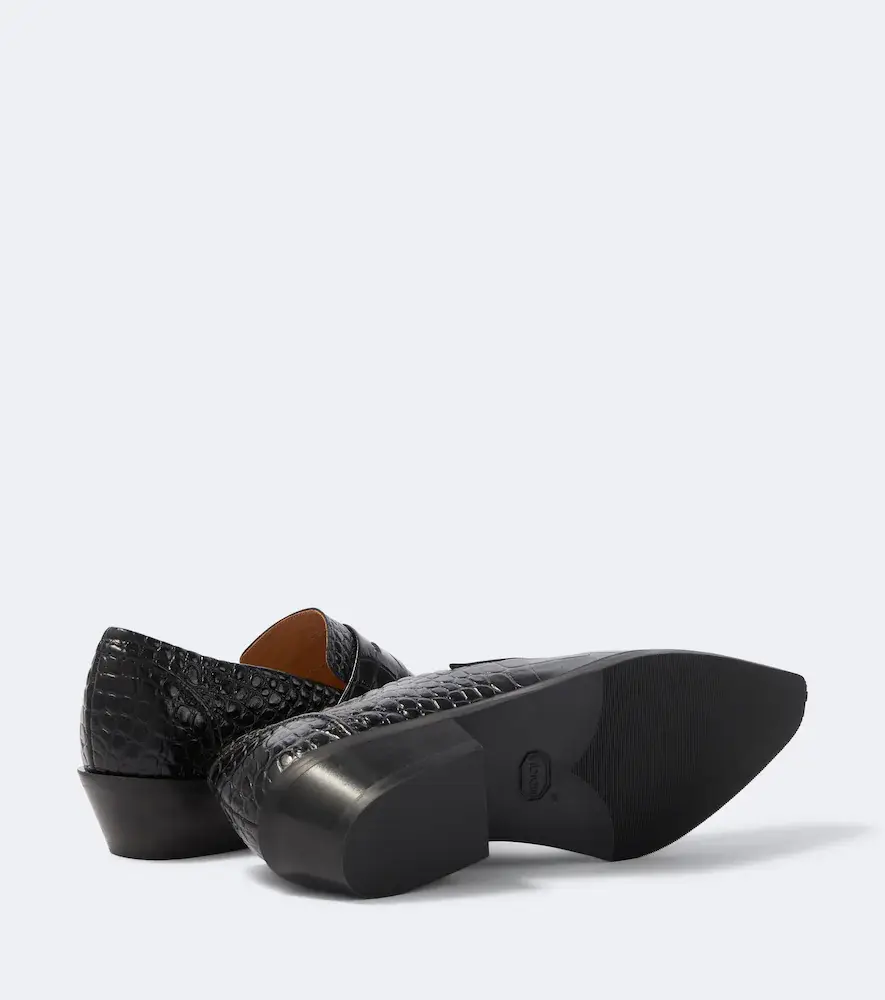 Our Legacy Cypher croc-effect leather loafers | Thumbnail 2 Our Legacy Cypher croc-effect leather loafers | Thumbnail 2