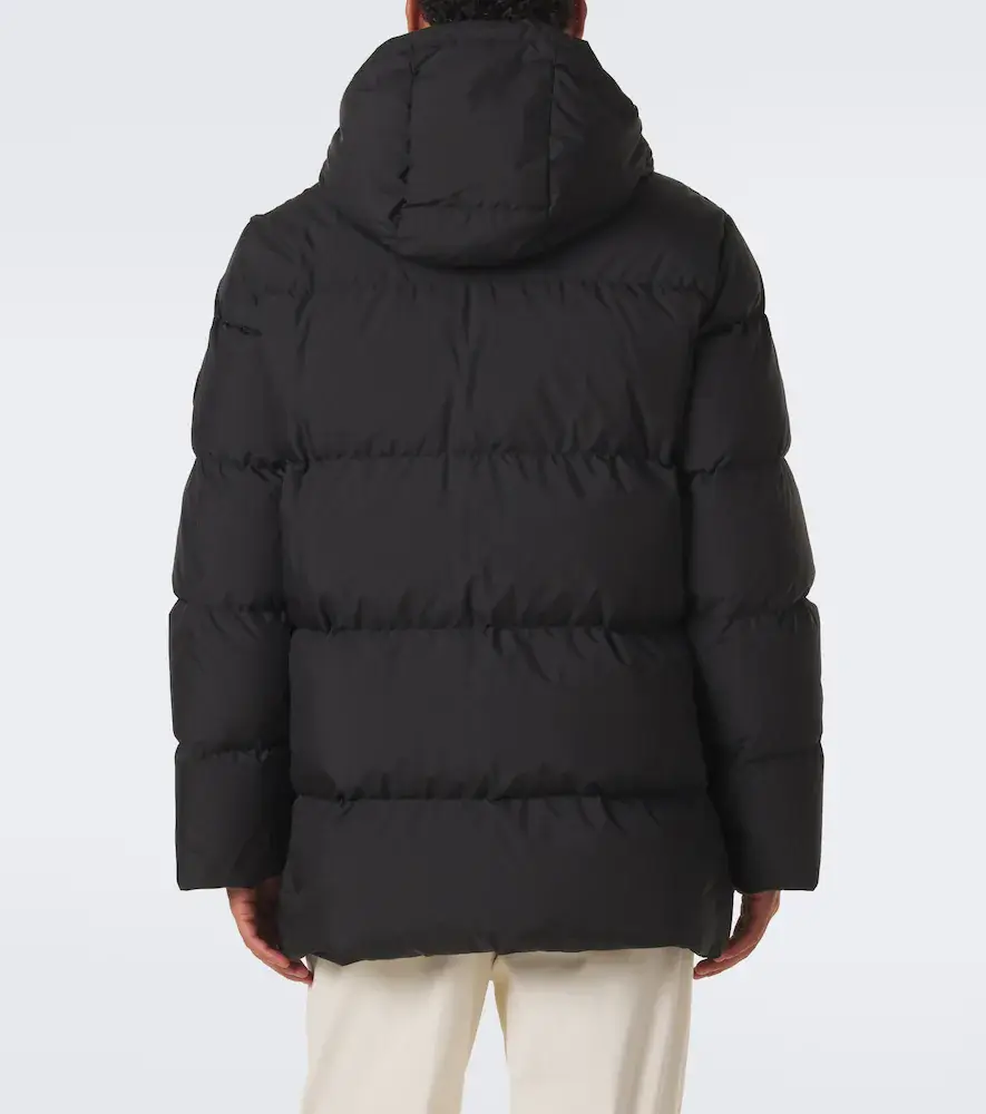 Burberry Check hooded down coat | Thumbnail 3 Burberry Check hooded down coat | Thumbnail 3