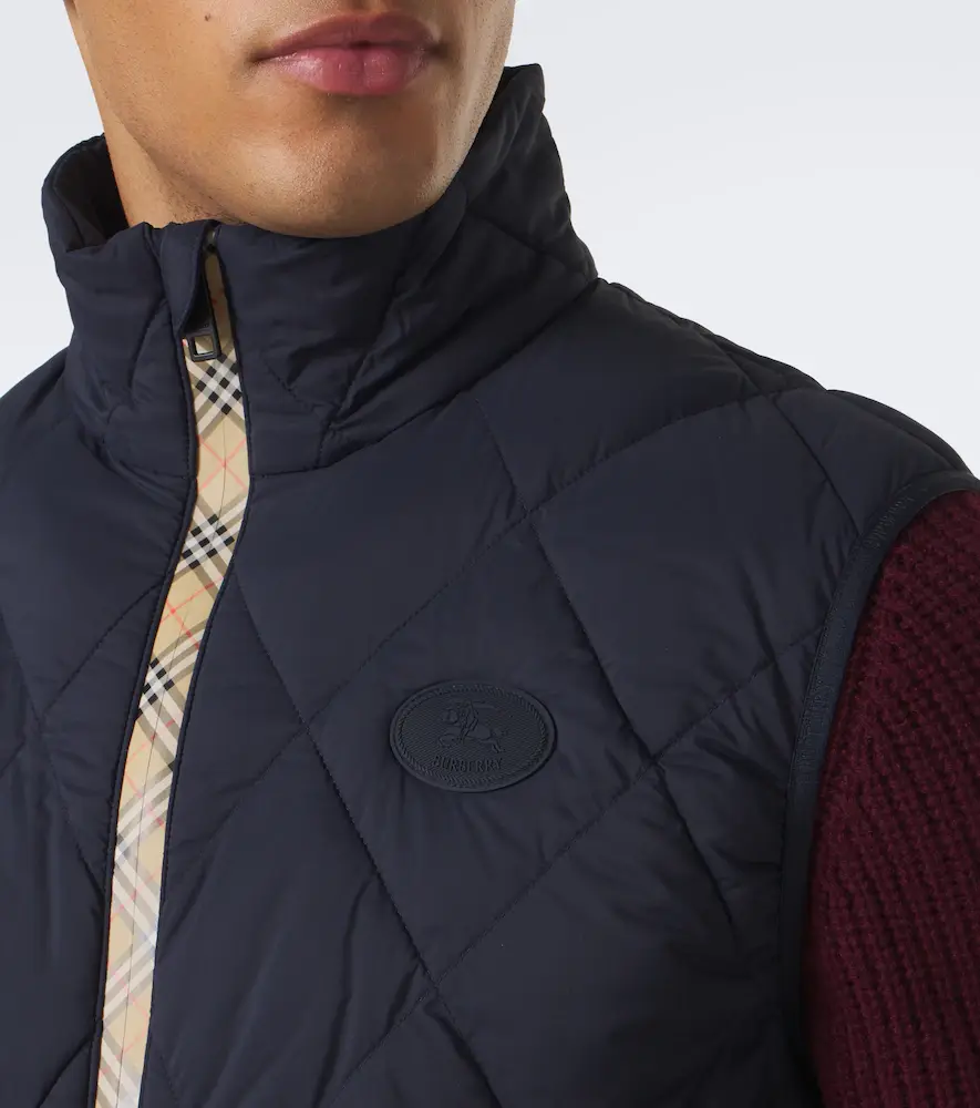 Burberry Check quilted vest | Thumbnail 2