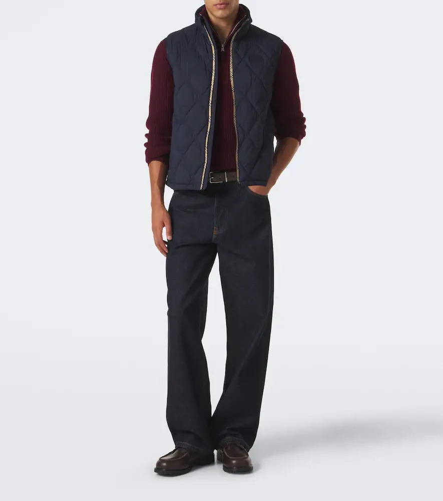 Burberry Check quilted vest | Thumbnail 3