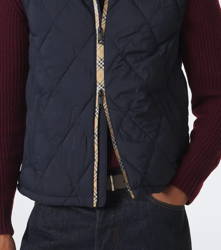 Burberry Check quilted vest | Thumbnail 6