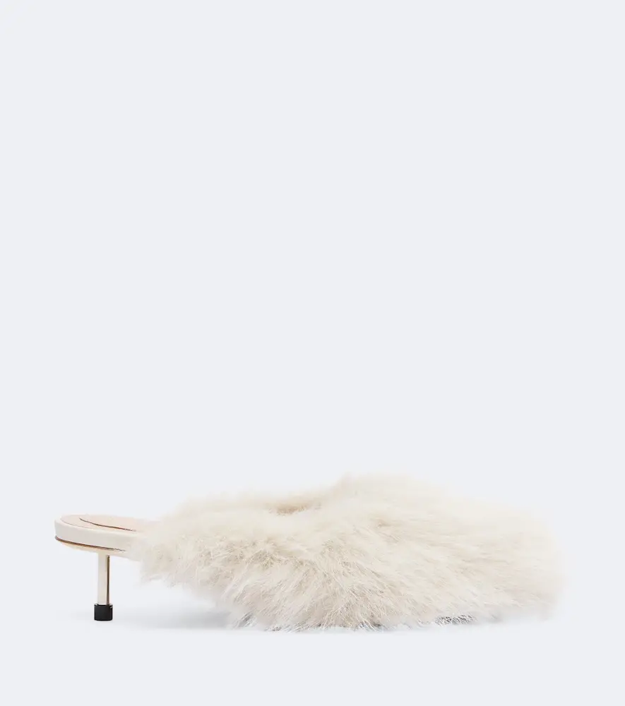 Simone Rocha Leather-trimmed mules | Thumbnail 2 Simone Rocha Leather-trimmed mules | Thumbnail 2