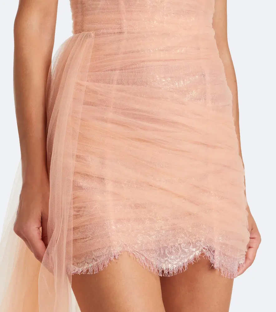 Maria Lucia Hohan Latifa draped tulle corset dress | Thumbnail 6 Maria Lucia Hohan Latifa draped tulle corset dress | Thumbnail 6