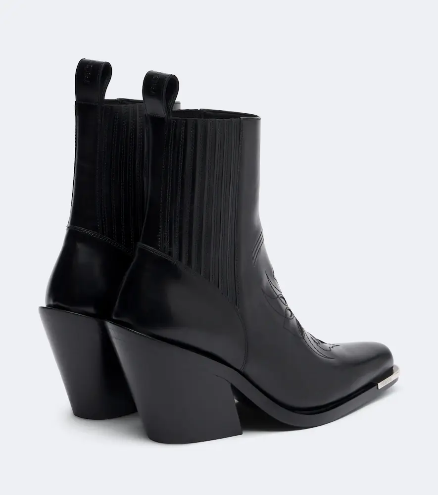 Rabanne Leather cowboy boots | Thumbnail 4