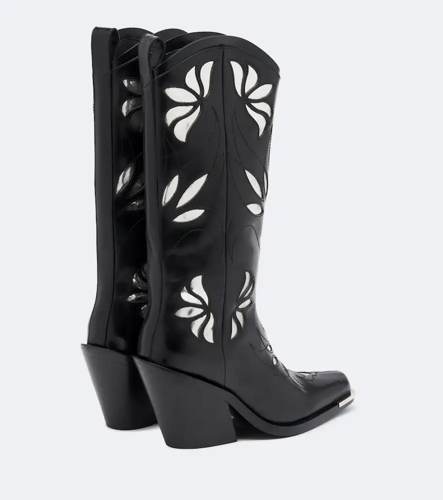Rabanne Leather cowboy boots | Thumbnail 2
