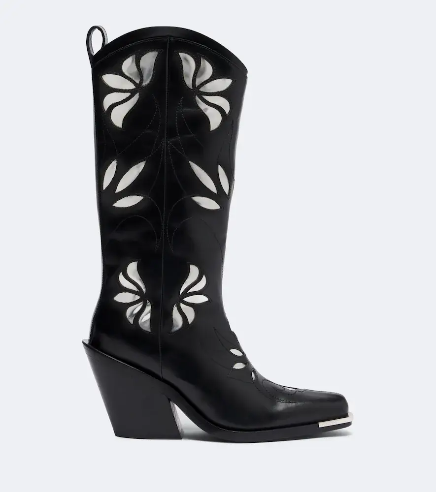 Rabanne Leather cowboy boots | Thumbnail 4