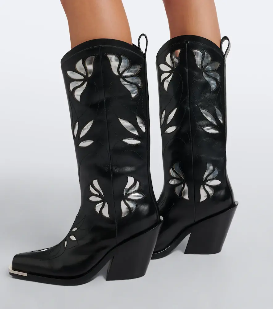 Rabanne Leather cowboy boots | Thumbnail 5