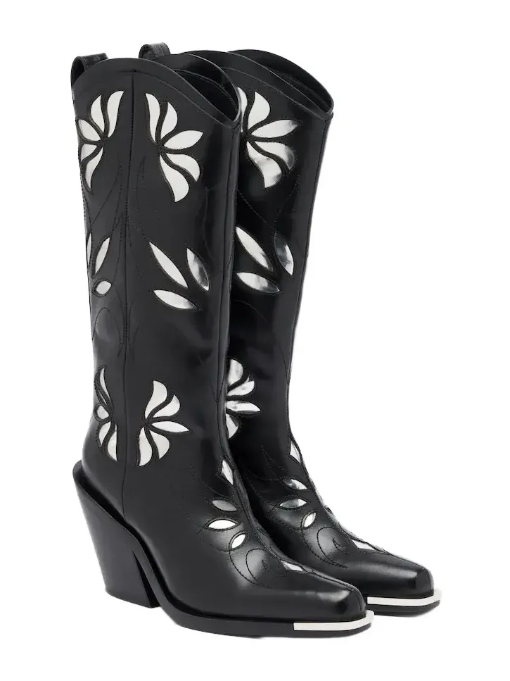 Leather cowboy boots Leather cowboy boots