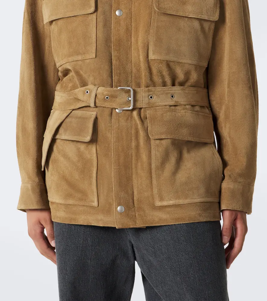 ARMA Doran belted suede jacket | Thumbnail 2