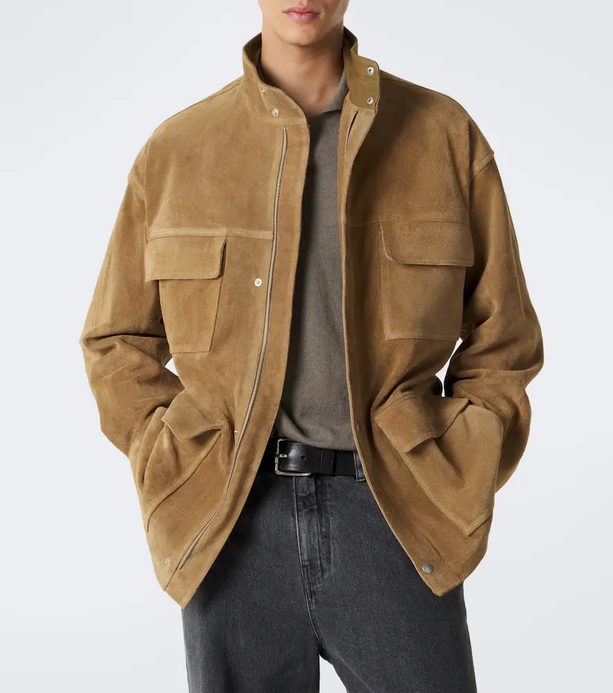ARMA Doran belted suede jacket | Thumbnail 3