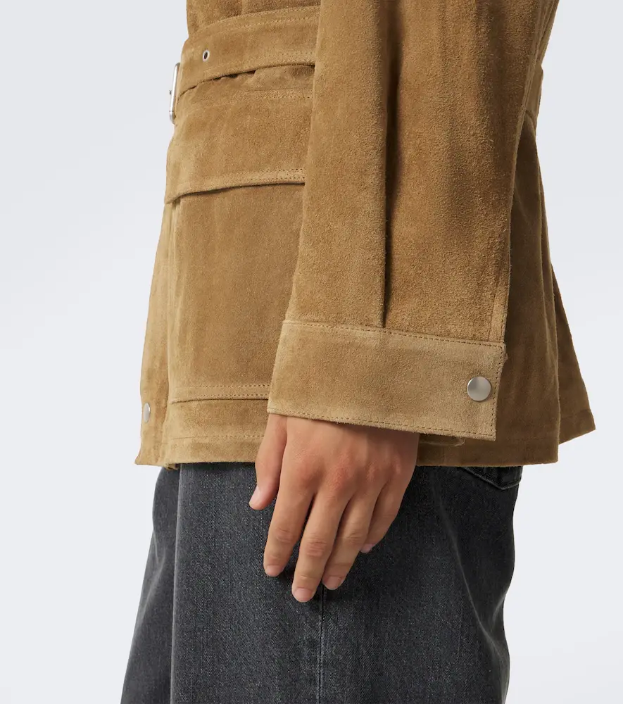 ARMA Doran belted suede jacket | Thumbnail 6