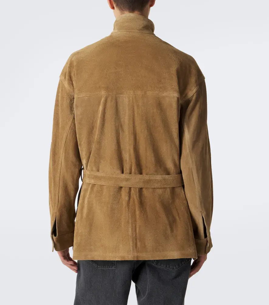 ARMA Doran belted suede jacket | Thumbnail 7