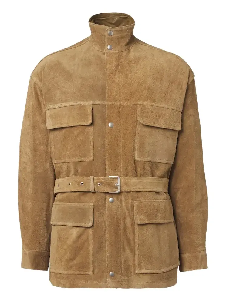 Doran belted suede jacket Doran belted suede jacket