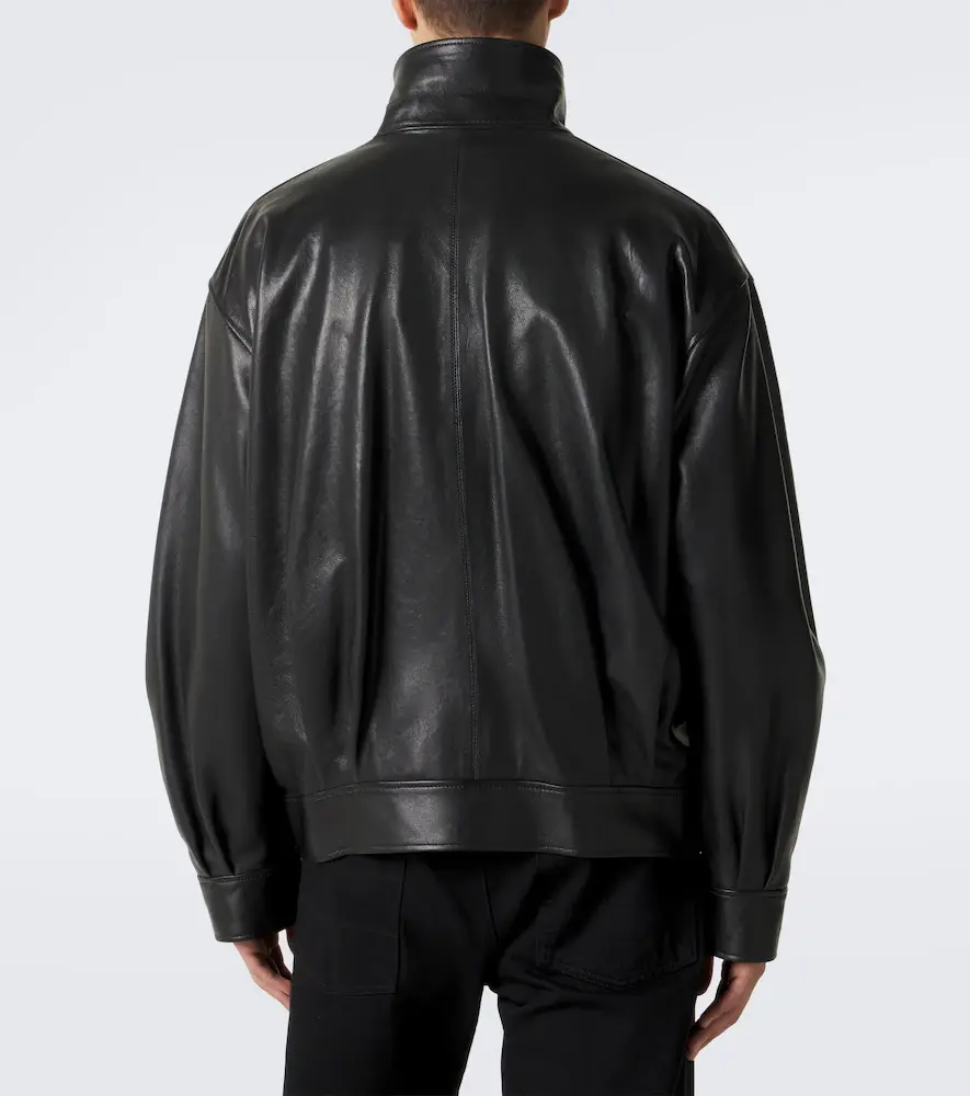 ARMA Paulo leather blouson jacket | Thumbnail 4 ARMA Paulo leather blouson jacket | Thumbnail 4