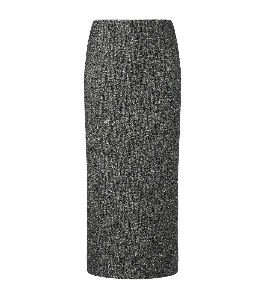 Valentino Chevron wool-blend bouclé pencil skirt | Image 1 Valentino Chevron wool-blend bouclé pencil skirt | Image 1