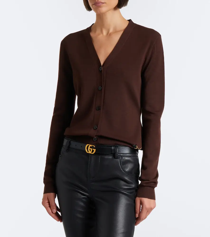 Gucci Horsebit wool cardigan | Thumbnail 2