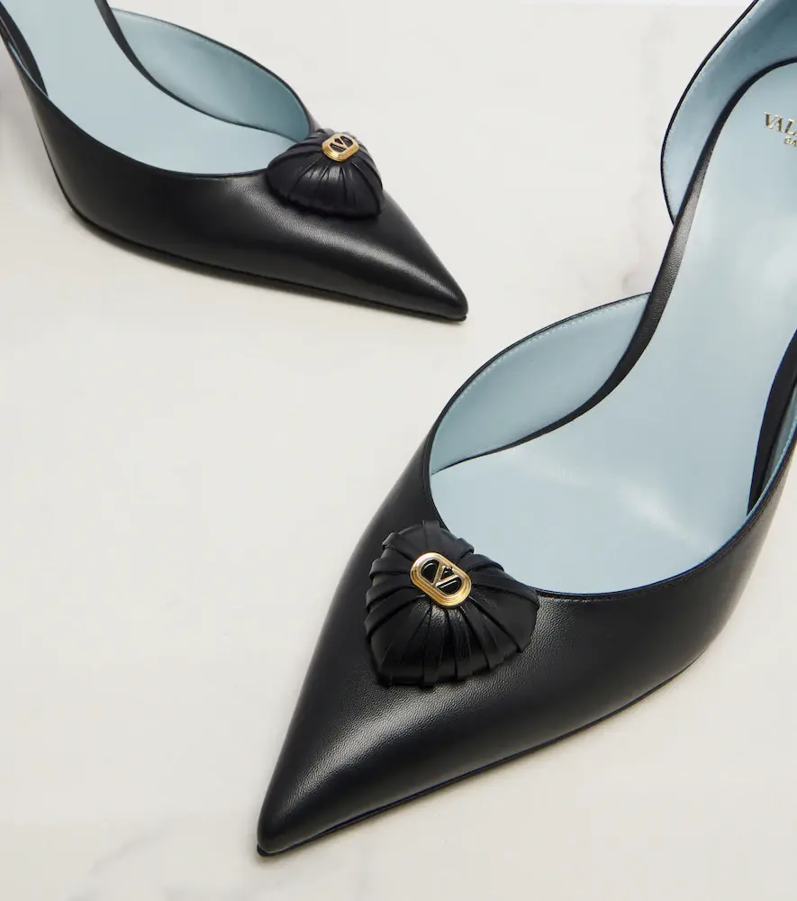 Valentino Garavani Caur Royal leather pumps | Thumbnail 3 Valentino Garavani Caur Royal leather pumps | Thumbnail 3
