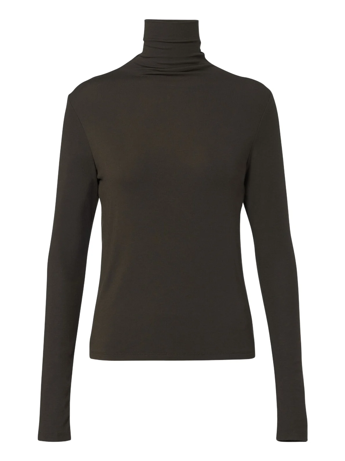 Jersey turtleneck top