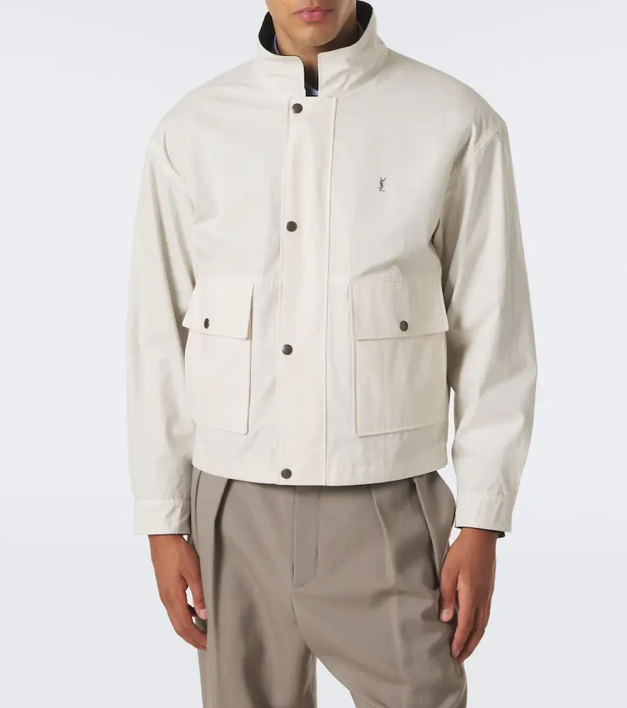 Saint Laurent Reversible cotton jacket | Thumbnail 7 Saint Laurent Reversible cotton jacket | Thumbnail 7