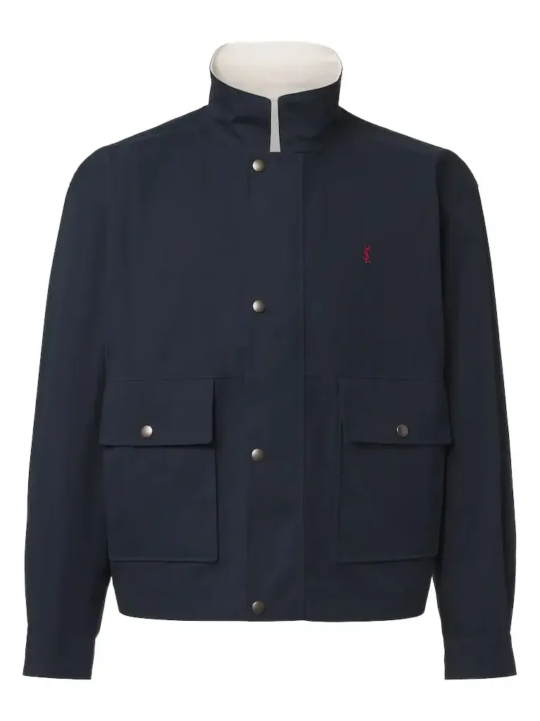 Saint Laurent Reversible cotton jacket