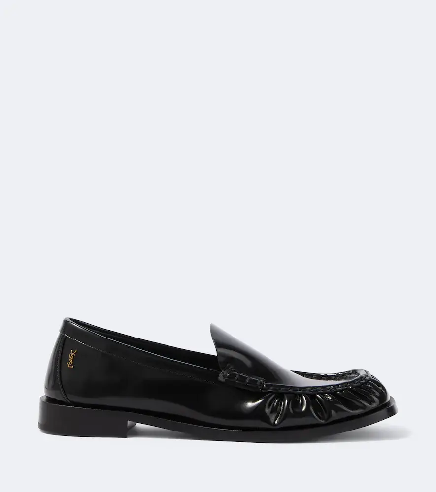 Saint Laurent Theobald Cassandre leather loafers | Thumbnail 5