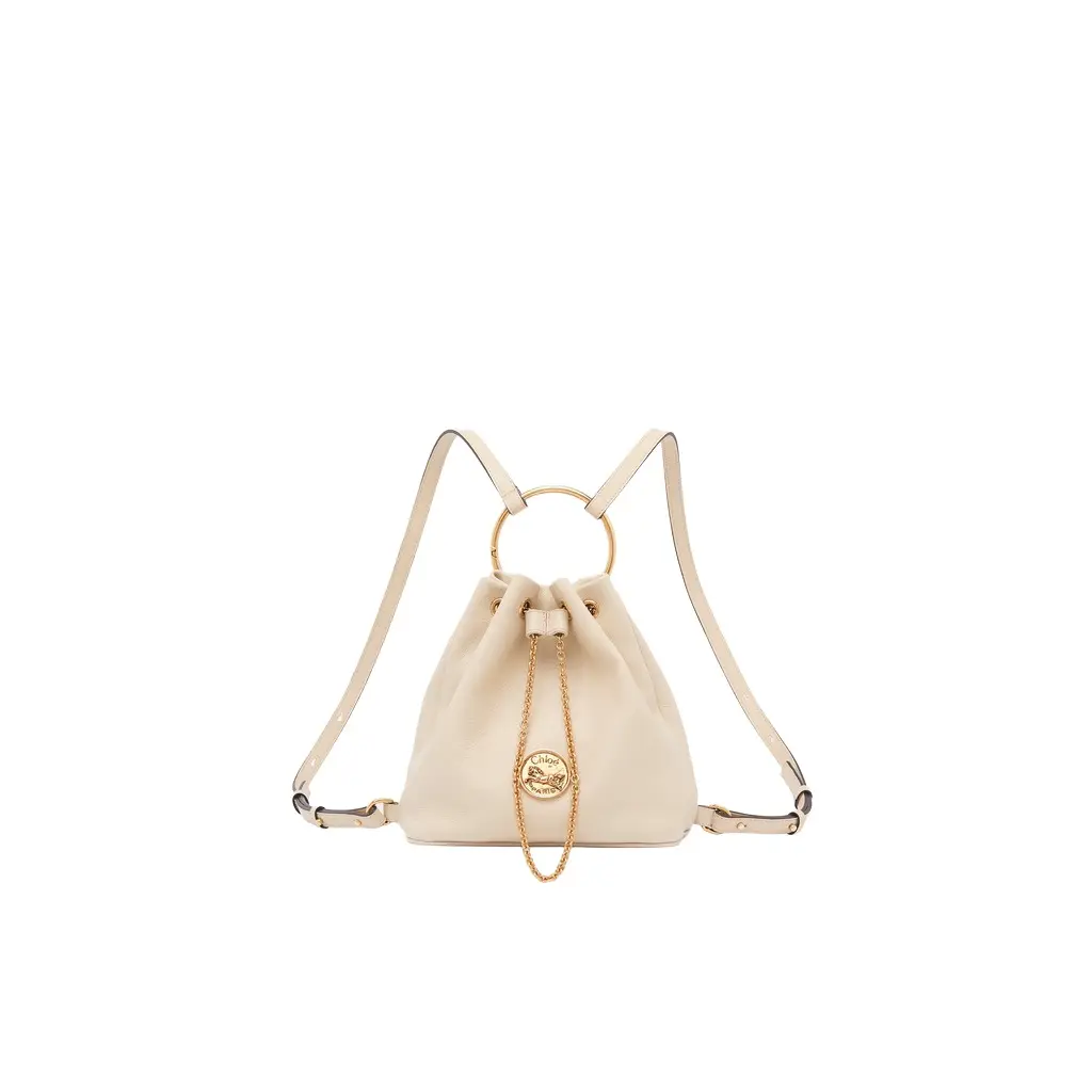 Chloé Small Bracelet backpack in grained leather | Image 1 Chloé Small Bracelet backpack in grained leather | Image 1