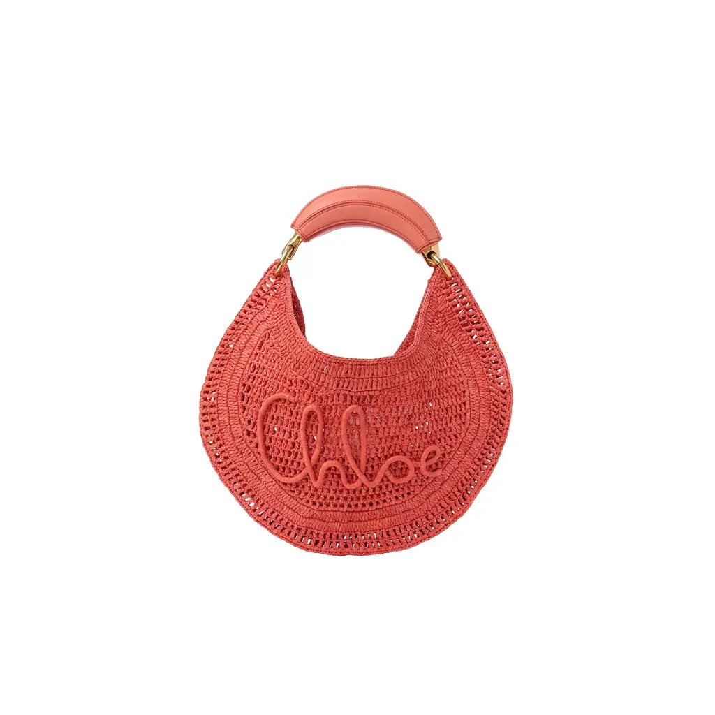 Chloé Summer Banana hobo bag in raffia | Image 1 Chloé Summer Banana hobo bag in raffia | Image 1