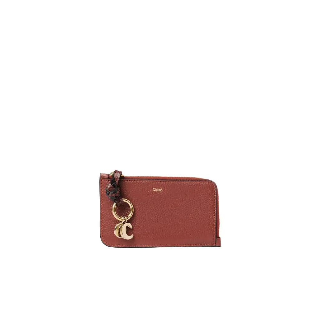 Chloé Alphabet wallet in grained leather | Image 1 Chloé Alphabet wallet in grained leather | Image 1