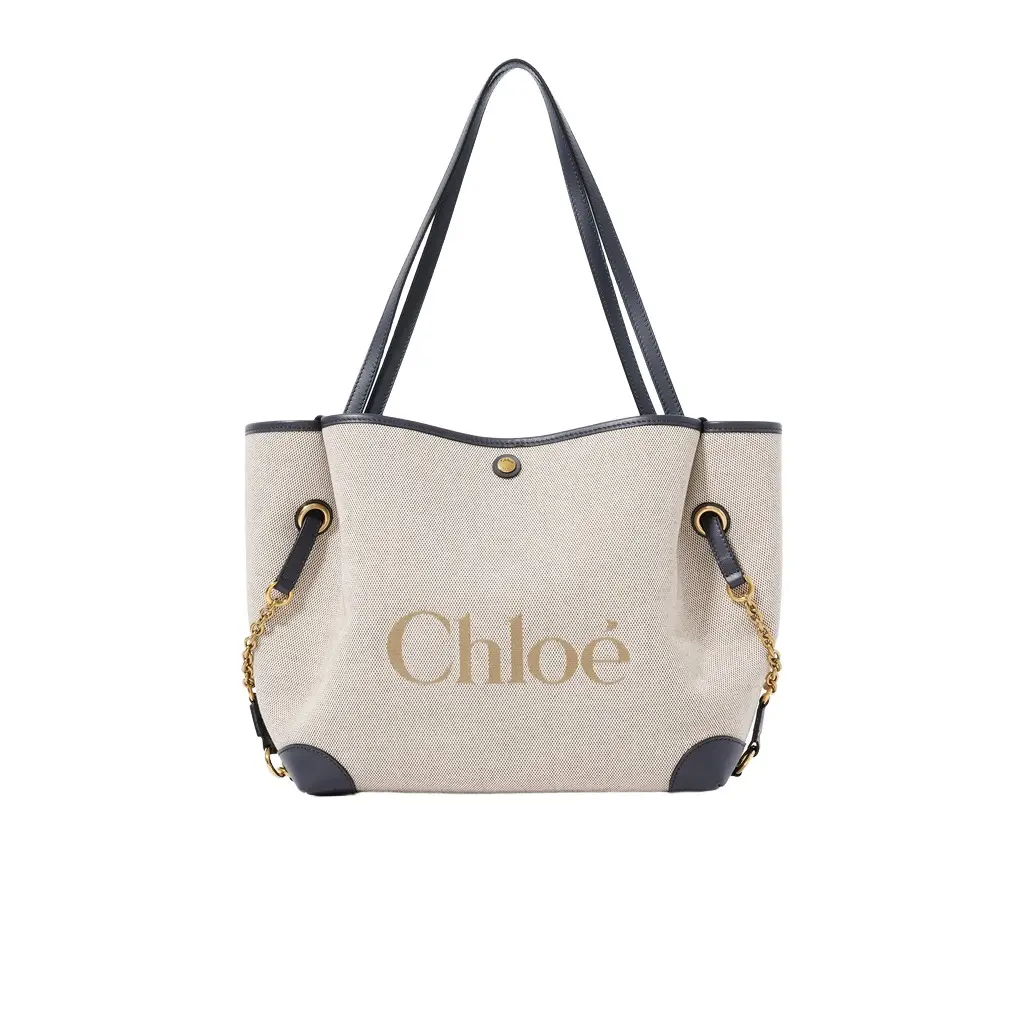 Chloé Chloé Clover double carry bag in canvas | Image 1 Chloé Chloé Clover double carry bag in canvas | Image 1