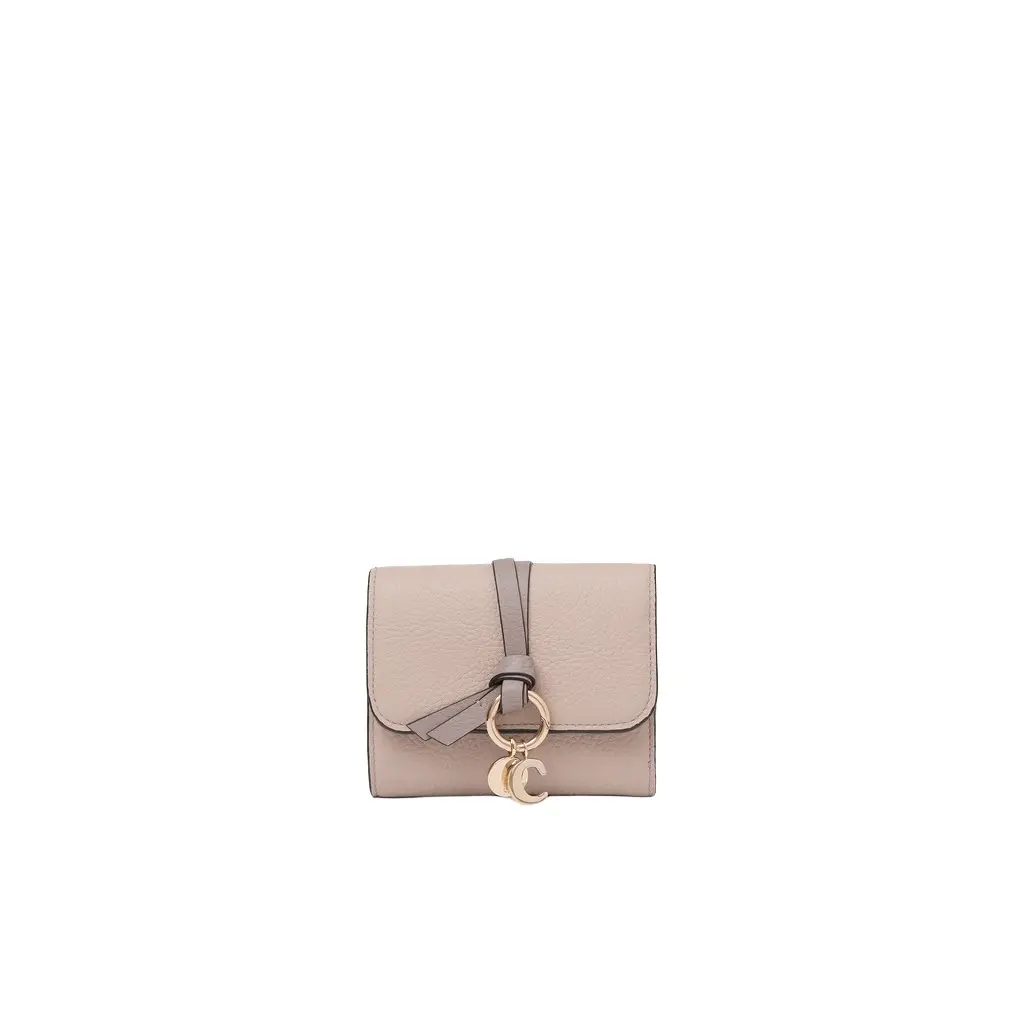 Chloé Small Alphabet tri-fold in grained leather | Image 1 Chloé Small Alphabet tri-fold in grained leather | Image 1